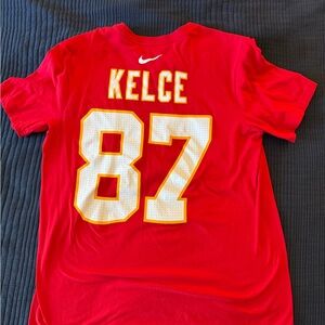 Nike Red Kelce Jersey